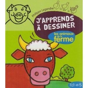Livre "J'apprends à dessiner les animaux de la ferme"